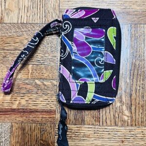 Vera Bradley Carry It All Wristlet in Purple Punch